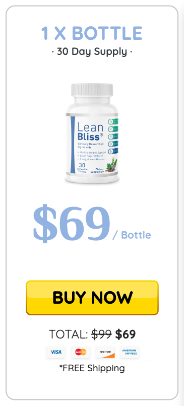 LeanBliss $69/bottle